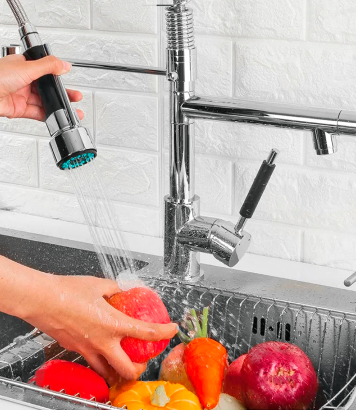 torneira mono coz gourmet baixa cromada